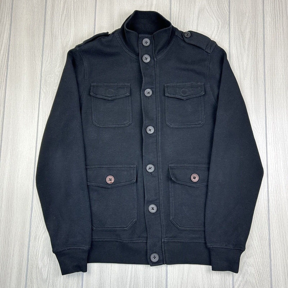 Hydrogen Shirt Jacket Button & Zip Up Pockets Men’s Small